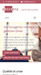 Mobile Screenshot of etextera.ch